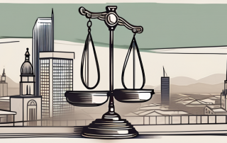 A balanced scale symbolizing justice
