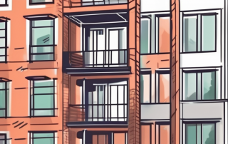 A residential building with a few apartment units