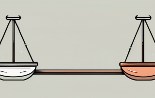 A balanced scale with a life insurance policy on one side and a mutual fund on the other