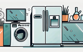 Different electrical devices like a laptop