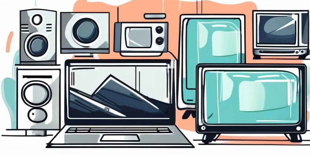 Various electronic devices such as a laptop