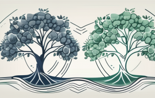 Two intertwined trees