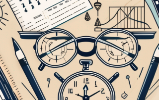 A pair of glasses resting on an insurance policy paper