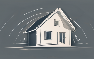 A home surrounded by a protective shield
