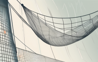 A life insurance policy document next to a safety net