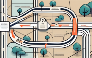 Various insurance policies represented as different paths on a roadmap