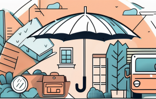 A safety shield symbolizing insurance protection