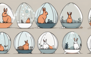 Various small pets like rabbits
