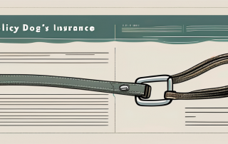 A dog leash tied to a policy document