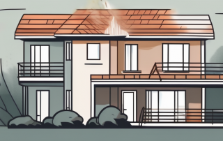 A multi-family house with visible aspects such as roof