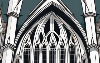 A modern gothic-style building