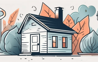A house with a protective shield symbolizing insurance
