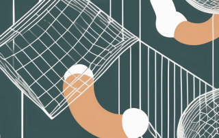 A safety net under a health symbol
