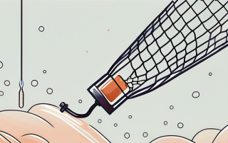 A safety net catching a falling syringe