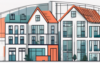 A variety of buildings