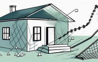 A house with various traps (like a mouse trap