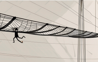 A safety net under a tightrope