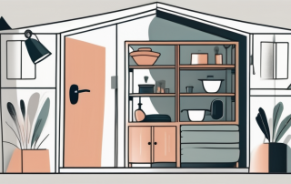 A house and personal belongings inside it