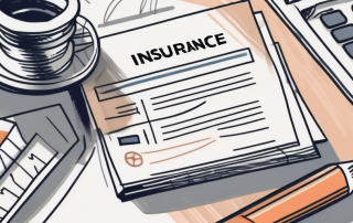 A cancelled insurance policy next to a checklist