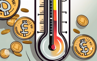 A thermometer breaking at the top due to high temperature