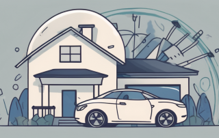 A protective shield symbolizing insurance