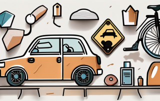 A safety shield symbolically representing a haftpflichtversicherung (liability insurance)