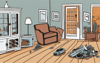 A home filled with various household items