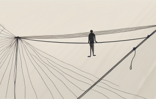 A safety net under a tightrope