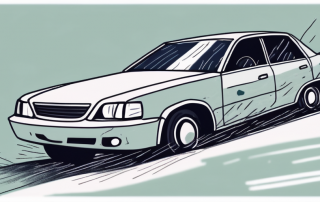 A car with visible damage