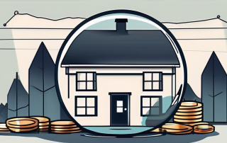 A house with a protective bubble around it