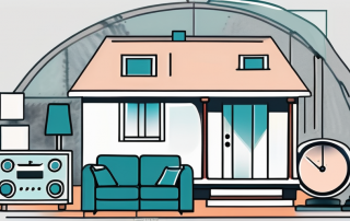 A home filled with various household items