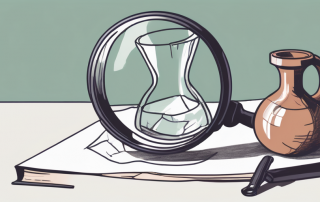 A broken vase