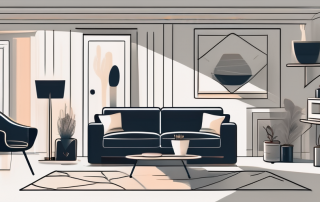 A home interior showcasing various household items like furniture