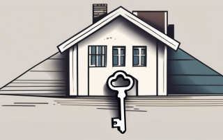 A split paper representing a rental agreement