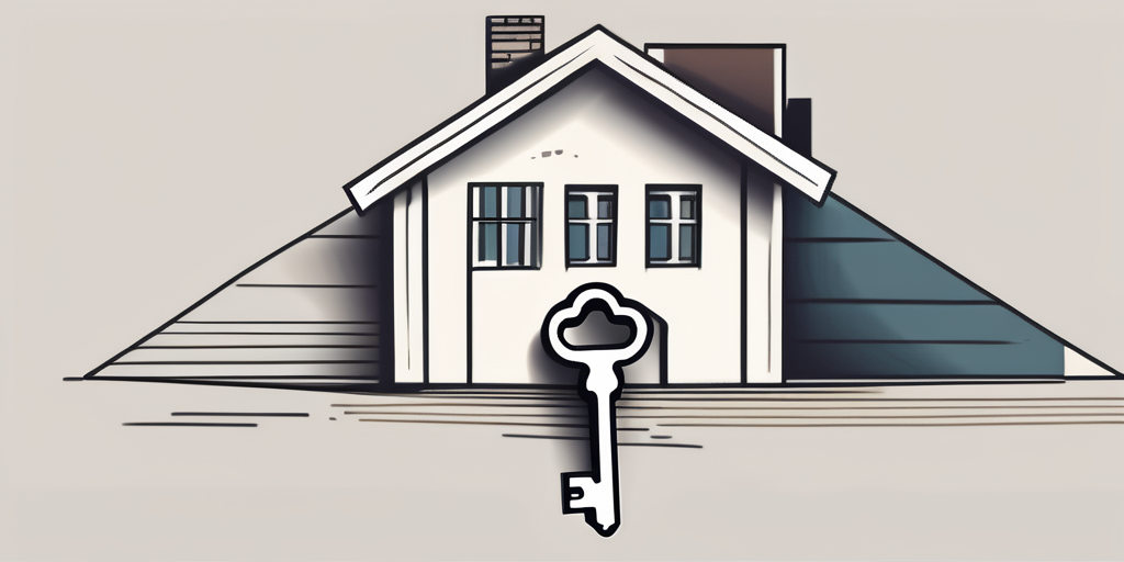 A split paper representing a rental agreement