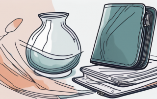 A broken vase