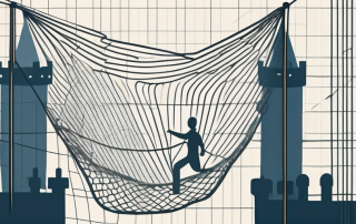 A safety net under a tightrope
