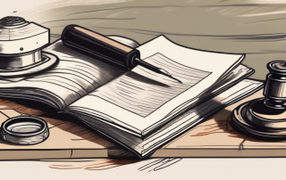 A vintage insurance policy on a desk