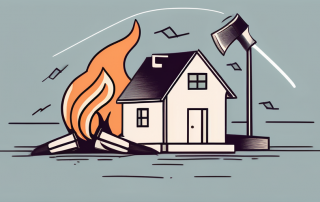 A home insurance policy document with a shield symbol