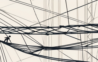 A safety net under a tightrope to represent the concept of insurance protection in the event of occupational disability