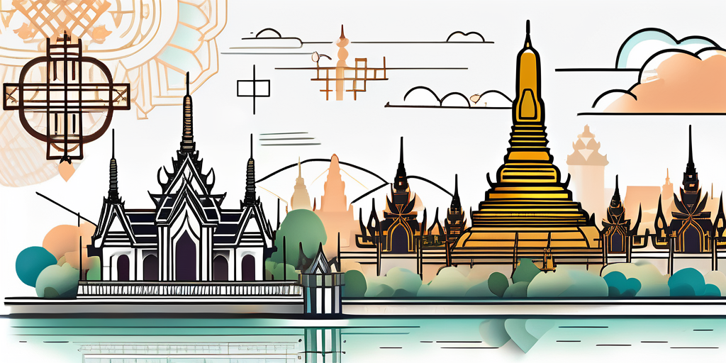 A scenic view of thailand