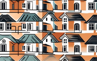 A traditional german house with a protective shield symbol overlaying it