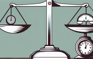 A pair of scales