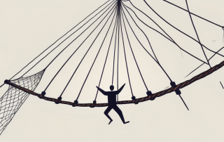 A safety net under a tightrope