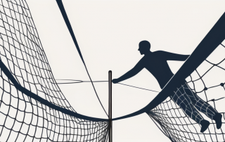 A safety net under a tightrope