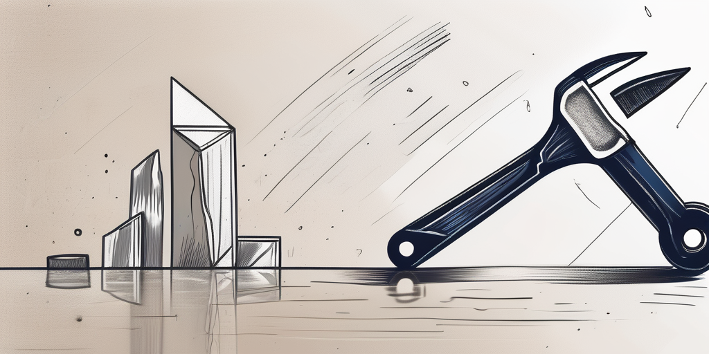 A broken tool symbolizing disability