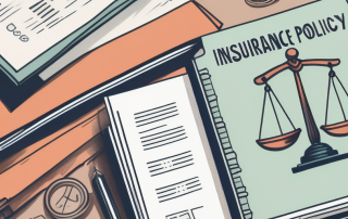 Various insurance policy documents side by side