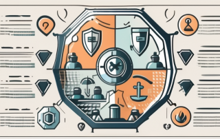 A split shield symbolizing insurance protection