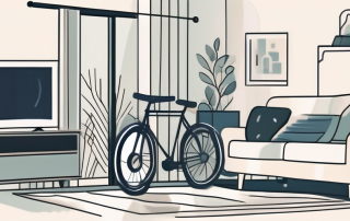 A home with various household items inside