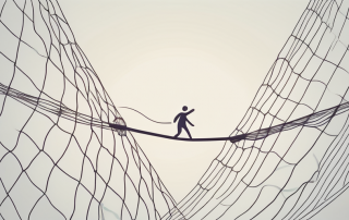 A safety net under a tightrope